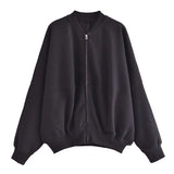 Pilot Jacket Coat Type Hoodie Loose High Waist Velvet Cloth Pants