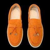 New Small Fashion Leisure Flat Base Lazy One Foot Comfortable Soft Soft-Sided White Shoes