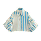 Women's Clothing Explosion Fashion Casual Loose Bubble Sleeve