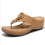 Summer New Large-Size Sandals Car Line Flip-Flops And Women's Cool