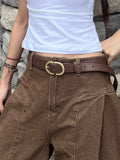 Made Old Loose Split Jeans Women 2025 Ancient Early Street To Shoot Thin Straight Trousers New