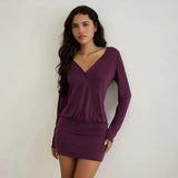 And Winter New Women's Fashion Sexy High Open Fork Tied With Hot Girl High Collar Fit Hip