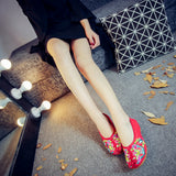 Zingj Head Shoes Opera Shoes Embroidered Cloth Shoes Ethnic Wind Spring Autumn Women's Shoes Single