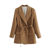 Women's Clothing 2025 Autumn New Casual Suit Jacket Top