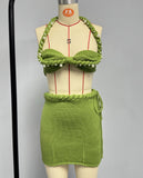 Explosion Women's Pearl Hand-Weaving Hanging Sleeveless