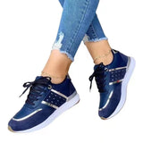 Shoes Women 2025 Spring And Autumn New Large-Size Thick-Bottomed Casual Low-Help