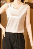 for Women 2023 Spring New Tank Tops Basic Suspender Vest Bottom Womens Tops Printed Women's Blouses V-neck Elegant