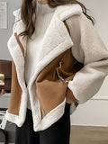 Warm Vegan Fur Suede Patch