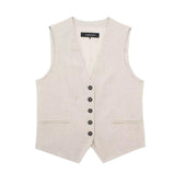 Women's Summer New Design Feeling Horse Vest Shorts