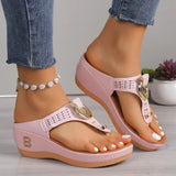 Women's Shoes 2025 Summer New Beach Clip Slope And Cool Slippers Women's Women's