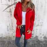 Autumn/Winter Casual Zipper Hooded
