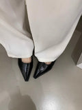 Half Slippers Women's Muller Shoes 2025 Summer New Pointed Cool Slippers And Retro Wearing