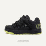 Shoes To Destroy The Aesthetic Series Of Small White Shoes Bread Shoes Trend Low-Top Shoes Men And Women Men's
