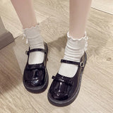 Leather Shoes Women 2025 Spring New Korean Version Of The British Style With Skirt Jk Shoes Cute Lolita Women's