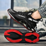 Spring And Autumn New National Style Trend Shoes Men's Large Size Blade Sneakers Flying Weaving Casual Breathable Men's