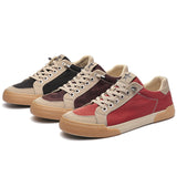 Autumn Fashion Men's Shoes Low-Top Flat Bottom With Canvas Shoes Pure Color Niche Casual Shoes Men's Breathable Board
