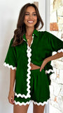 Zingj Spring 2024 New Women's Simple Fashion Short Shirt Casual