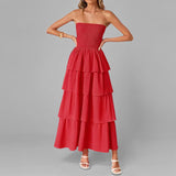 2025 New Women's Temperament Fashion Thromboic Long Dress