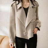 Wind New Hair Suit Female British Wind Autumn And Winter Small Ocean Gas Loose French Short