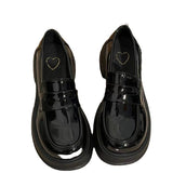 Style Small Leather Shoes Sweet Spring And Autumn High-End Thick Shoes Korean Version Of Jk Happy Shoes Fashion Single Shoes Women's