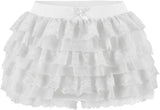 Anti-Permeable Multi-Layer Cake Stacked Short Skirt Hot Trousers Hot Girl Sexy Fashion Lace Skirt Sexy
