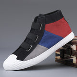 Autumn New Canvas Men's Spmelt Fashion Board Shoes Soft Soles Permeable One-Foot Casual Lazy Shoes
