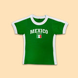Aesthetic Retro T-Shirt Small Vest Letter-Print Pattern Girl Body Short Sleeve
