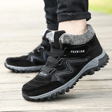 Heightening Couple Snow Boots Winter Plus Velvet Warm Men's And Women's Outdoor Cotton Shoes In The Gang Sports Cotton Shoes Men's