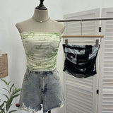 Shooting Running Volume With Chest Pad Holiday Brat Folding Outer Vest Wrapping Sleeveless Top