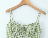 Women's Lace Splicing Tie With Waist Back To Take The Dress