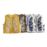 New Embroidery Round Cardigan Fashion Horse