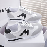White Students Sports Leisure Flat Shoes Large Size Small White Shoes Women 2025 New Spring Breathable
