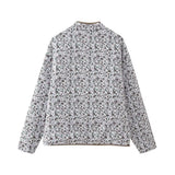 Women's Loose Print On Both Sides Of The Cotton Jacket