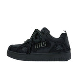 Shoes To Destroy The Aesthetic Series Of Black Samurai Bread Shoes Trend Low-Sing Shoes Men's And Women's Shoes The Same Plate Shoes Men's Shoes Men's