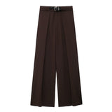 Fork Vest 2010702 Belt 100 Fold Comfortable Leisure Trousers 4661505