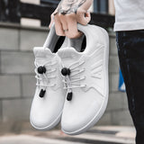 Large-Size Casual Shoes Spring Permeable Men's Shoes Lightweight Running