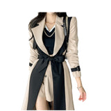 2025 Women's Wind Coat Korean Version Of The Long Coat Ebay Burst List