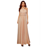Cross-Back Sexy Tie Dress Long Dress