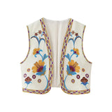 Women's Clothing 2025 Summer New External Fashion Retro Embroidery