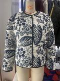 Women's ZA Fashion Autumn New Printing Thick Loose Leisure Cotton