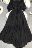 Autumn Women Sexy Slash Neck Lace Patchwork Irregular Party Long Dress Red/Black/Green Lantern Sleeve Off Shoulder