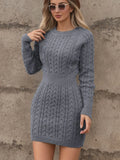 And Winter Fashion Sexy Knitted Skirt Women's Jersey Threads To Collect Waist Thin Ass Sweater