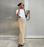 Zingj And Summer New Simulation Silk Skirt Satin Bread Hip Skirt Women Casual Color Tintail