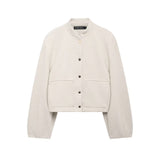 2025 Fashion Puplage Short Pilot Jacket Women's