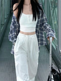 Plaid Shirt Women Long Sleeve Autumn New Korean Casual Loose Thin Cloth Thin