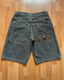 Baggy Denim Shorts Harajuku Y2K Jeans Hip-Hop Vintage Summer Brother 211-1-Outfit
