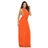Cross-Back Sexy Tie Dress Long Dress