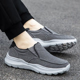 New One-Legged Men's Shoes Large-Size Thick-Soled Casual Shoes Men's Outdoor Breathable Denim