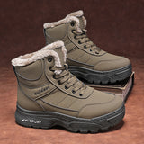 Plus Velvet Warm Cotton Shoes Leisure Movement Of Elderly Mom And Dad Large Size Outdoor Mountaineering Snow
