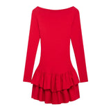 Explosion Women's New Multi-Color Hem Pressure Fold Design